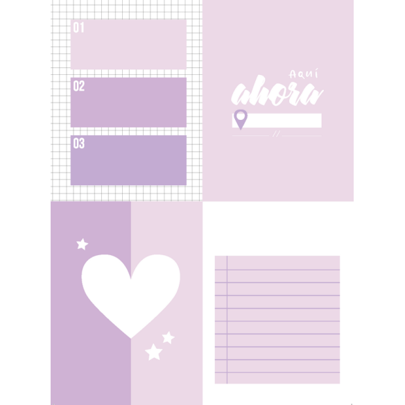 Bloc 15x20 papeles + tarjetas