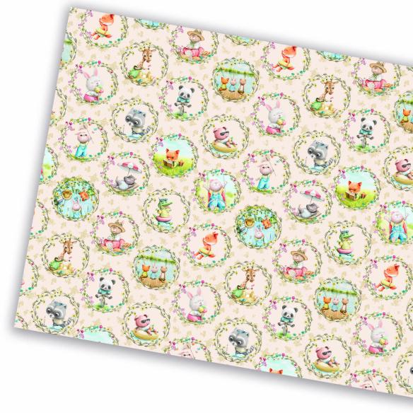 Fabric Paper Pets - Sunny House