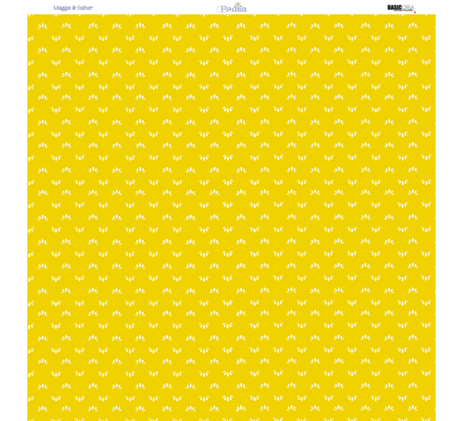 12X12" paper pad with 13 sheets - PAUSE