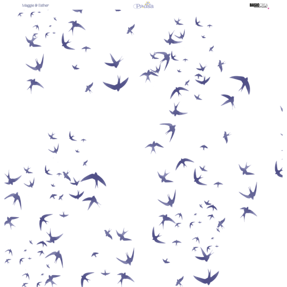 12X12" paper pad with 13 sheets - PAUSE