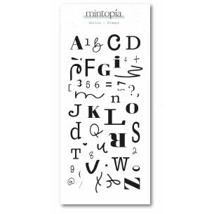 Stamp Alphabet Living Outdoors