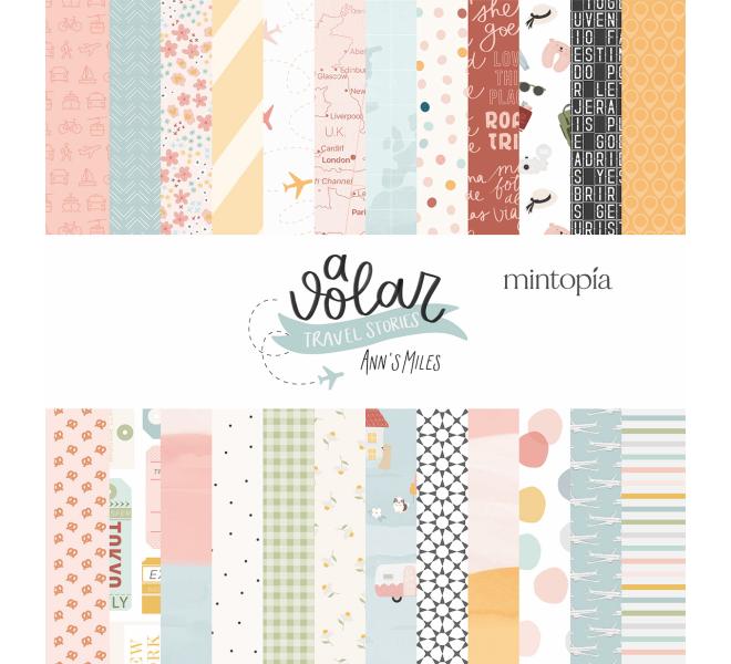 Stack 12"x12" A volar - Travel Stories Mintopía