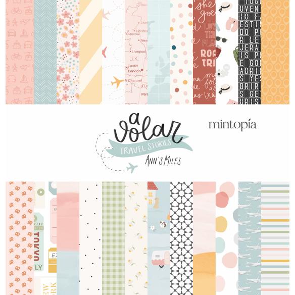 Stack 12"x12" A volar - Travel Stories Mintopía