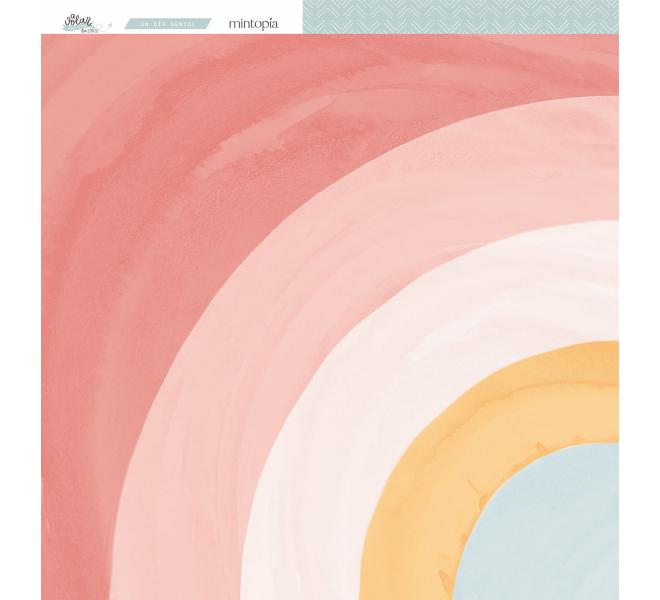 Stack 12"x12" Flying - Travel Stories Mintopia