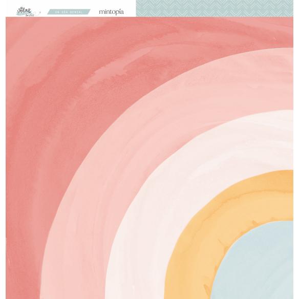 Stack 12"x12" Flying - Travel Stories Mintopia