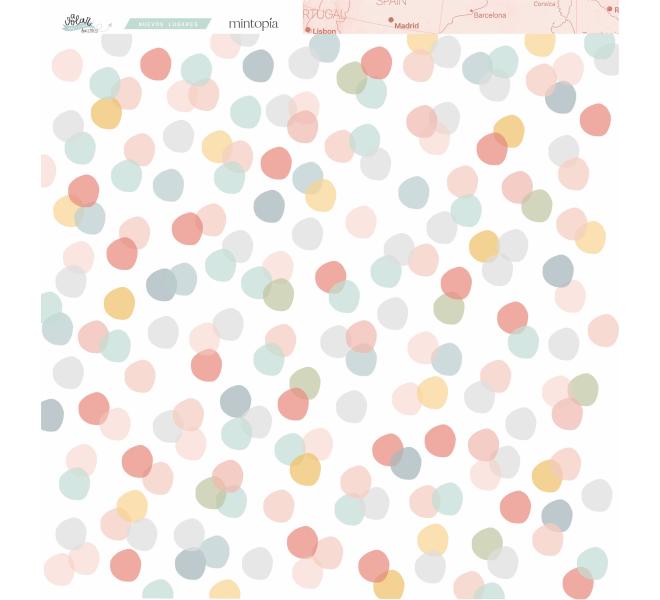 Stack 12"x12" Flying - Travel Stories Mintopia