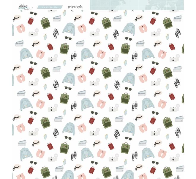 Stack 12"x12" A volar - Travel Stories Mintopía