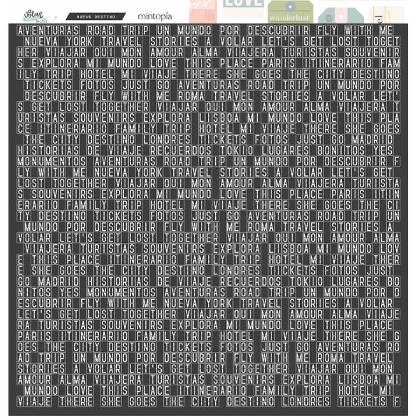 Stack 12"x12" A volar - Travel Stories Mintopía