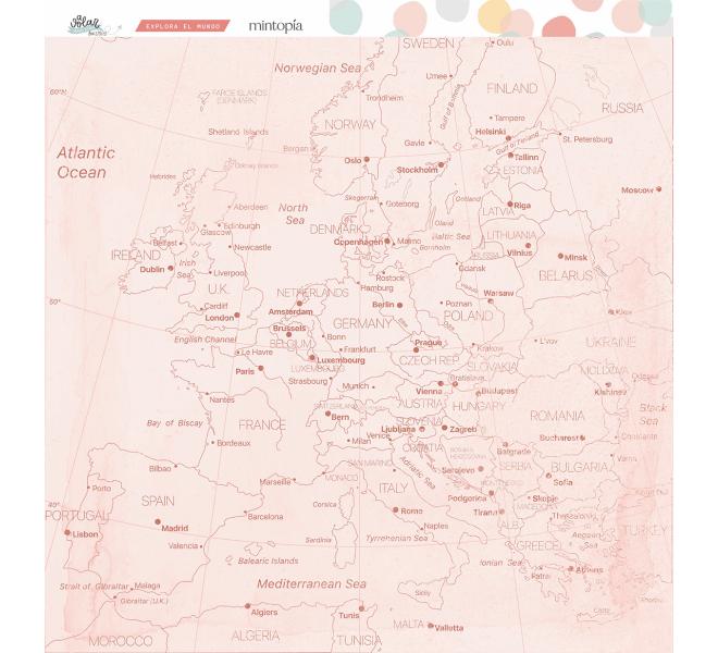 Stack 12"x12" A volar - Travel Stories Mintopía