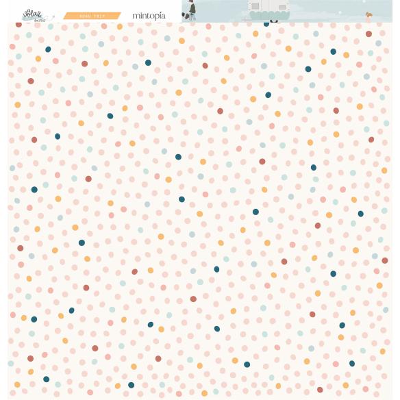 Stack 12"x12" Flying - Travel Stories Mintopia