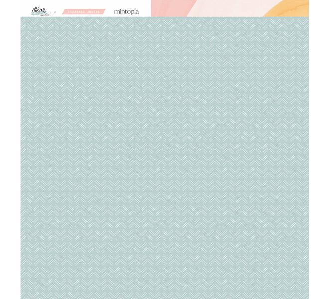 Stack 12"x12" Flying - Travel Stories Mintopia