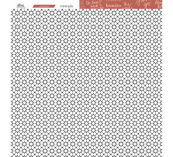 Stack 12"x12" Flying - Travel Stories Mintopia