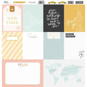 Papel tarjetas A volar - Travel Stories New York