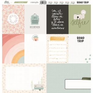 Papel tarjetas A volar - Travel Stories Road Trip