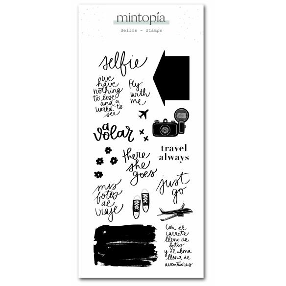 Sello Fly with me A volar Travel Stories