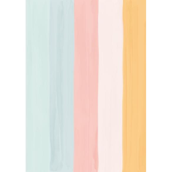 Binding fabric A volar 35x50 cm Watercolor stripes