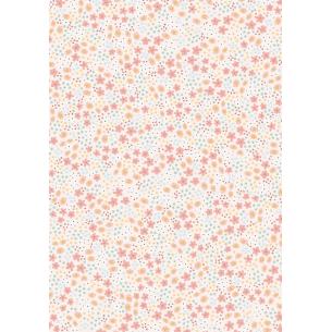 Binding fabric To fly 35x50 cm Flowers