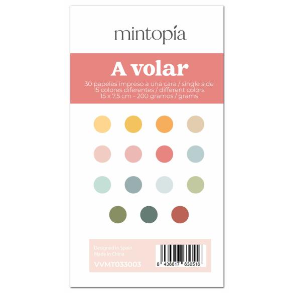 Mini pad de papeles para Mini Evolution A volar Mintopía