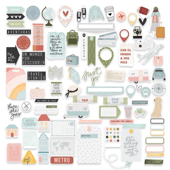 Die cuts A volar - Travel Stories Mintopía