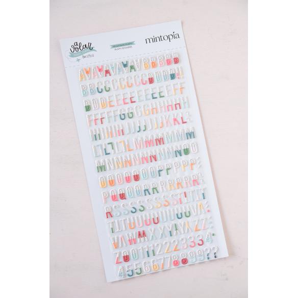 Puffy Alphabet To Fly - Travel Stories Mintopia