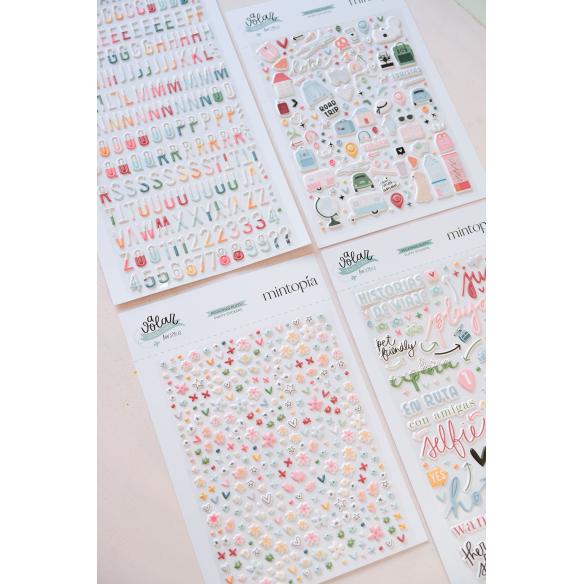 Puffy Alphabet To Fly - Travel Stories Mintopia