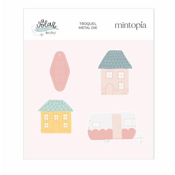 Die-cut houses To fly - Travel Stories Mintopia