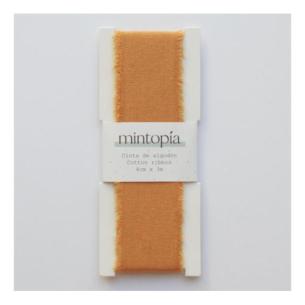 Mintopia cotton tape 4 cm x 3 m Mustard