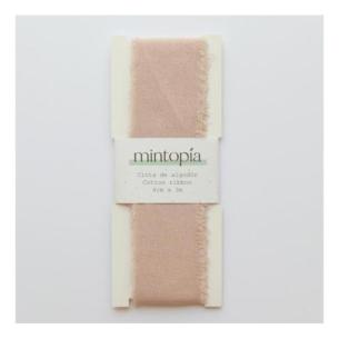 Cinta de algodón Mintopía 4 cm x 3 m Beige