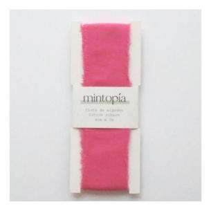 Mintopia cotton tape 4 cm x 3 m Fuchsia