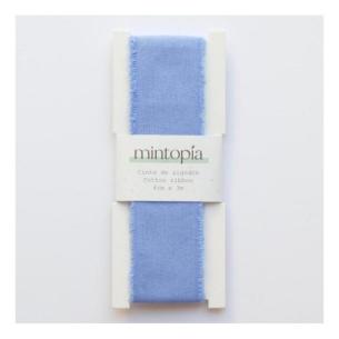 Cinta de algodón Mintopía 4 cm x 3 m France Blue