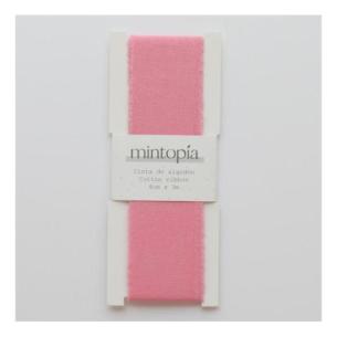 Cinta de algodón Mintopía 4 cm x 3 m Pink Lemonade