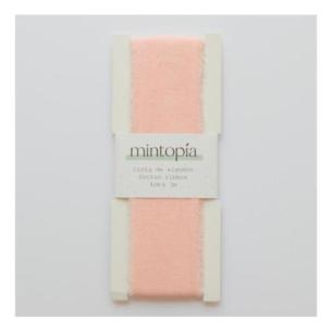Cinta de algodón Mintopía 4 cm x 3 m Pastel Peach