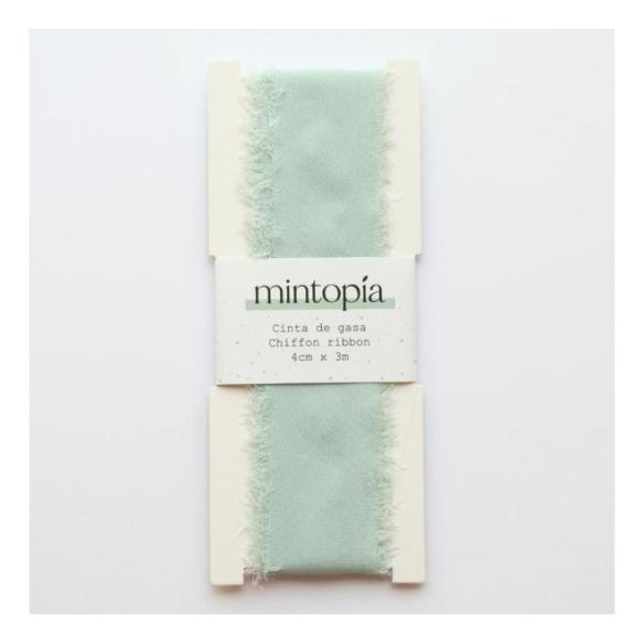 Mintopia gauze tape 4 cm x 3 m Ice Blue