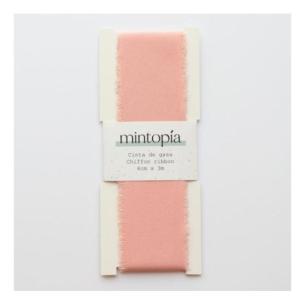 Cinta de gasa Mintopía 4 cm x 3 m Baby Pink