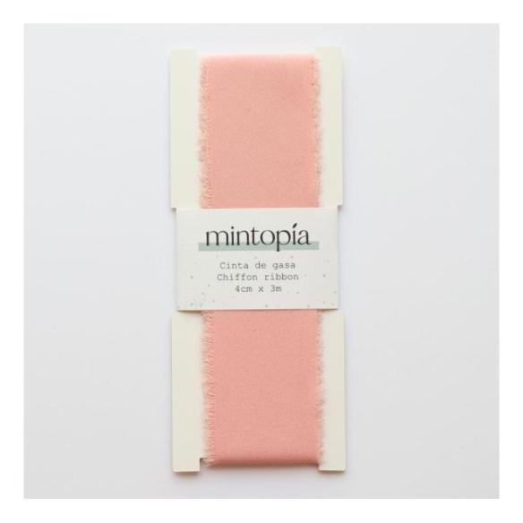 Mintopia gauze tape 4 cm x 3 m Baby Pink