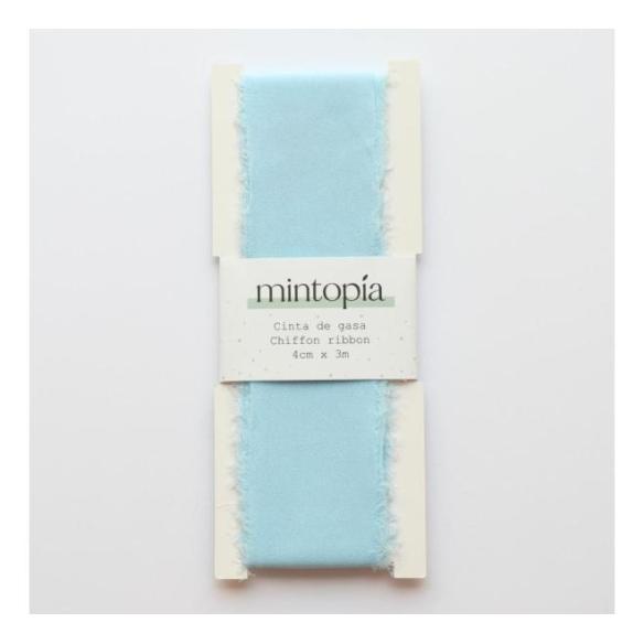 Mintopia gauze tape 4 cm x 3 m Baby Blue