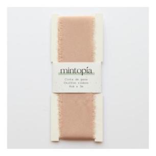 Cinta de gasa Mintopía 4 cm x 3 m Cream