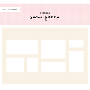 Pretty mail stencils - Basic