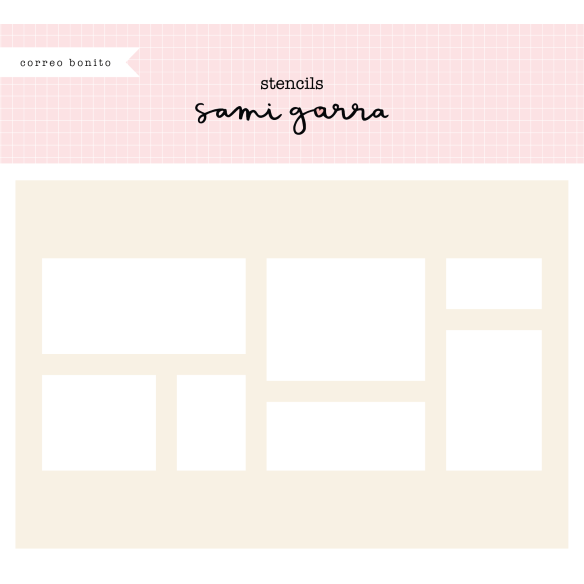 Pretty mail stencils - Basic