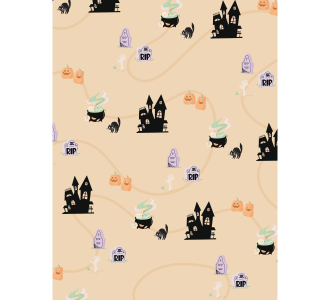 Small Pad 6x8" - Haunted