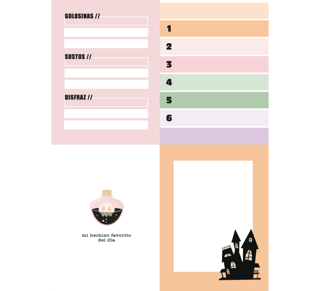 Small Pad 6x8" - Haunted