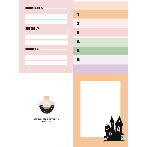 Small Pad 6x8" - Haunted