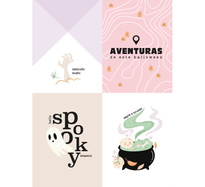 Small Pad 6x8" - Haunted