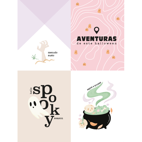 Small Pad 6x8" - Haunted