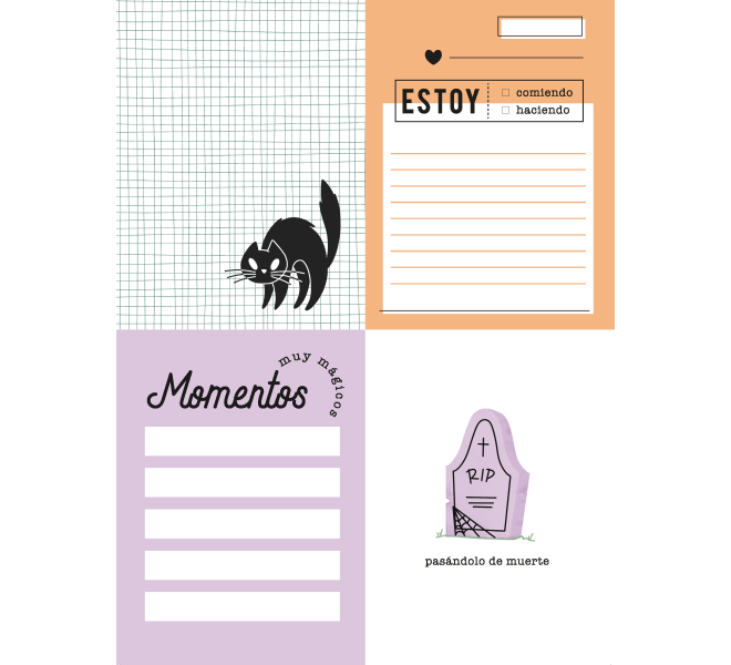 Small Pad 6x8" - Haunted