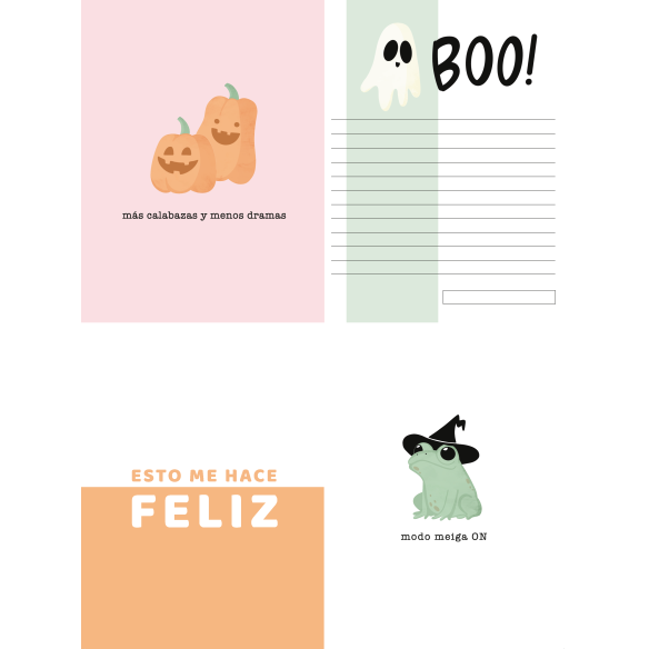 Small Pad 6x8" - Haunted