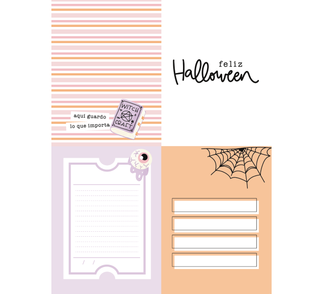 Small Pad 6x8" - Haunted