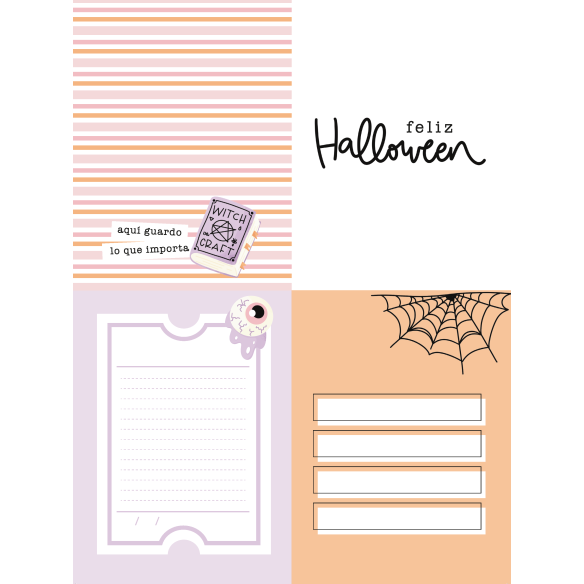 Small Pad 6x8" - Haunted