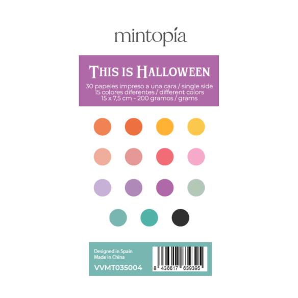 Mini pad de papeles para troquelar This is Halloween