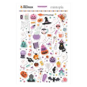 Puffy Illustration Stickers This is Halloween